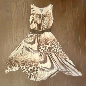 Animal Print Dress